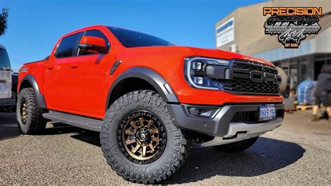 Ford Ranger Raptor Next Gen Red Fuel Off Road Covert D696 Wheel Wheel