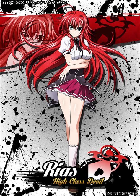 Rias Gremory By Shinoharaa On Deviantart In 2021 Anime High School