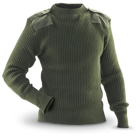 Genuine Usmc Issue 100 Wool Commando Sweater Mcguire Army Navy