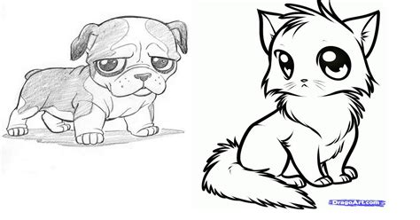How to draw cute animals. Picture Of Cute Animals To Draw - picture of