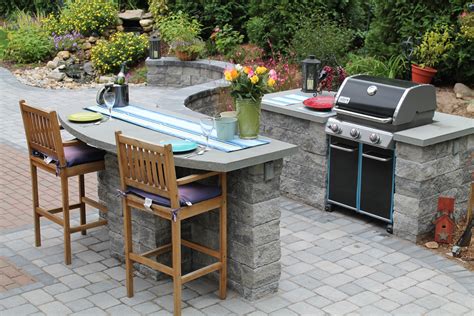 Outdoor Bbq Kitchen And Bar Built In Grill Design Ideas Inspiration