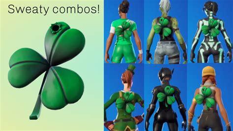 Rainbow Clover Combos And Gameplay Fortnite Youtube