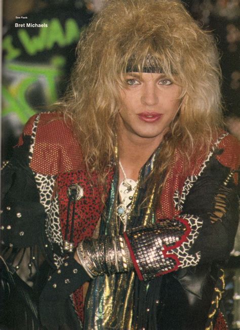 80 s hard rock and metal hair metal bands bret michaels poison bret michaels