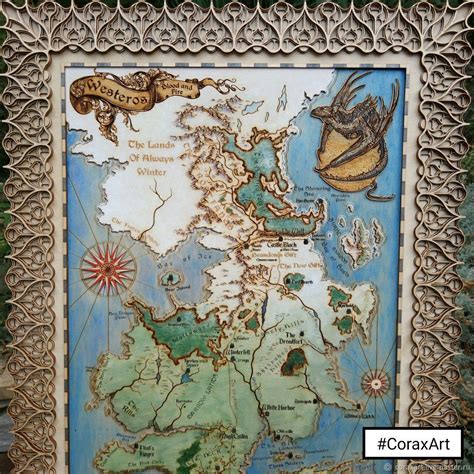 Map Of Game Of Thrones 7 Kingdoms