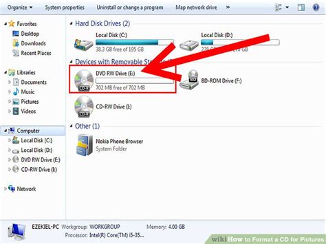Restoring windows pc to factory settings without cd/dvd if the pc does not boot anymore and it is no longer possible to create the recovery cd/dvd, it is possible to restore the pc to the factory settings on some pc builders via a reinstallation partition. How to Format a CD for Pictures: 7 Steps (with Pictures ...