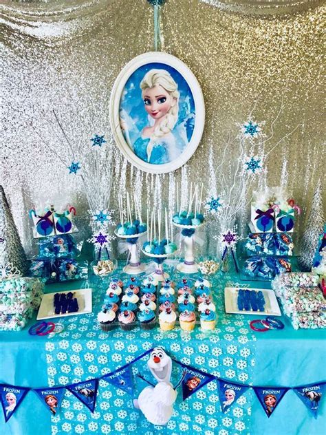 Wholesale party supplies has everything you need to make this happen, such as our frozen decorations. Frozen (Disney) Birthday Party Ideas | Photo 1 of 11 ...