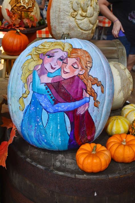 Awesome Pumpkin Carving Creations At Disneyland For