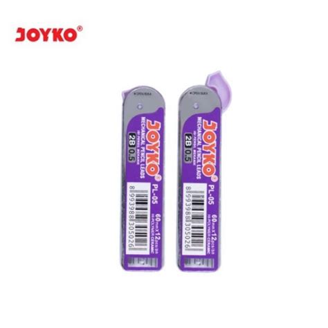 Jual Refill Isi Pencil Mekanik Joyko Pl 05 2b 05mm Isi Pensil Mekanik