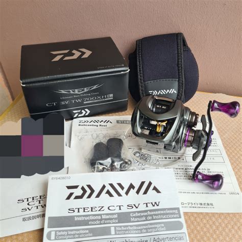 Daiwa Steez Ct Sv Tw Xhl Sports Equipment Fishing On Carousell