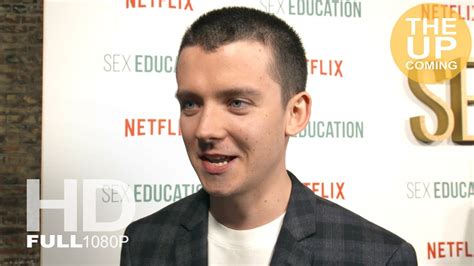 Asa Butterfield On Sex Education Season 2 Interview At Premiere Youtube