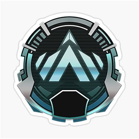 Apex Legends Platinum Rank Sticker For Sale By Garunblade1 Redbubble