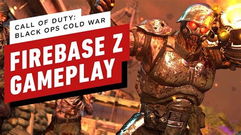 Call Of Duty Cold War Zombies First 15 Minutes Of Firebase Z Gameplay