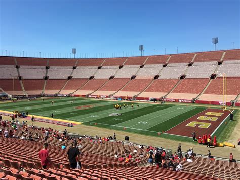 Section 203a At Los Angeles Memorial Coliseum