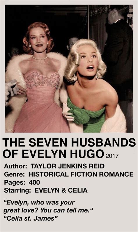 The Seven Husband Of Evelyn Hugo In 2022 Hugo Book Book Posters