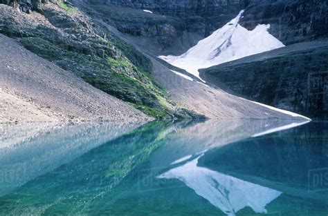 Canada British Columbia Lake Oesa Yoho National Park Stock Photo