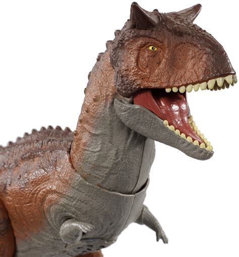 Jurassic World Control ‘n Conquer Carnotaurus Large Dinosaur Figure With Tail Activated Side And