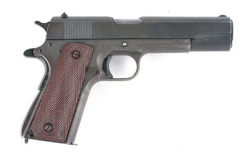 C Ithaca 1911a1 45 Acp Semi Automatic Pistol Auctions And Price Archive