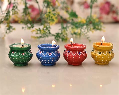 Buy Mahi Home Decor Diwali Diyastraditional Handmade Terracotta Clay