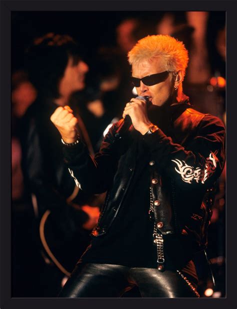 Billy Idol Vintage Concert Photo Photo Poster From Shoreline Amphitheatre Oct At