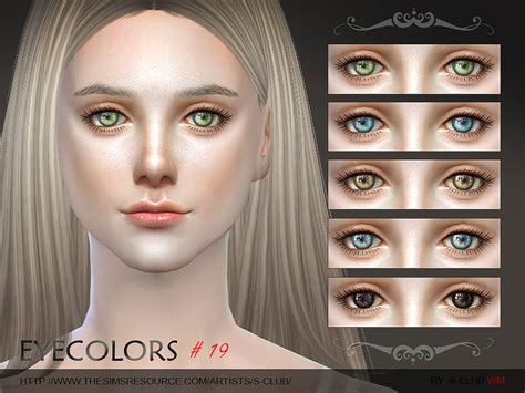 The Sims Resource S Club Wm Thesims4 Eyecolor 19