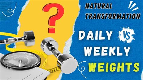 Daily Vs Weekly Weights YouTube