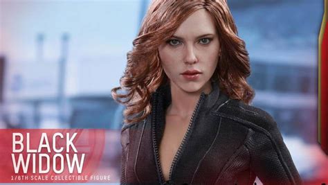 Black Widow Joins Hot Toys Captain America Civil War Collectible