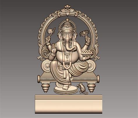 3d Print Model Buddha Ganesha Cgtrader