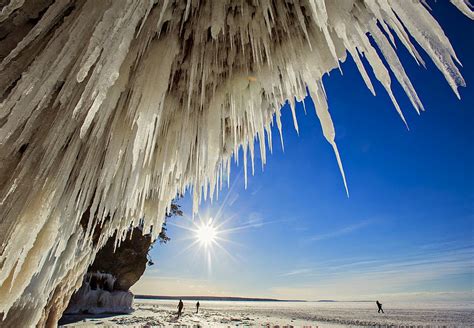 The Geology Of Lake Superiors Ice Caves Geology In