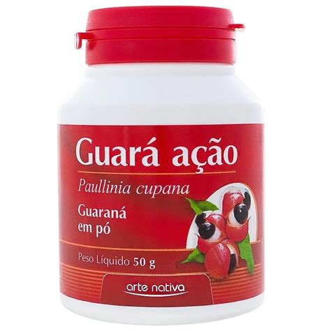 Capsulas De Guaraná Em Pó