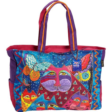 Pin By Barbara Anne Holme On Cats Laurel Burch Cats Cat Handbags
