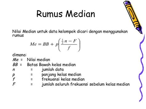 Pengertian Dan Rumus Menghitung Median Beserta Contoh Soal Median Data