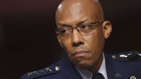 Air Force General Cq Brown Becomes First Black Service Chief
