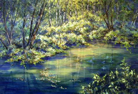 Judy Mackenzie Along The Creek Art In The Shuswap