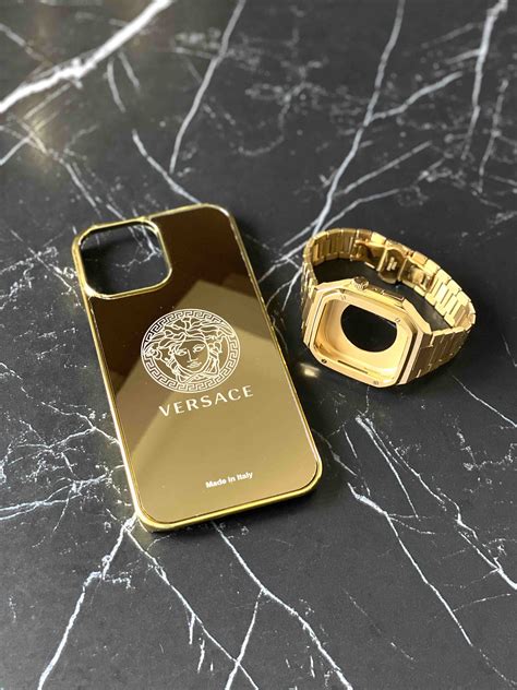 Luxury Case Series Mhiraje Iphone Gold Versace Design Case Mhiraje