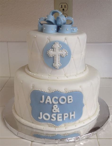 Popular baby cake mould of good quality and at affordable prices you can buy on aliexpress. Baptism christening cake for boy | Gateau bapteme, Gâteaux ...