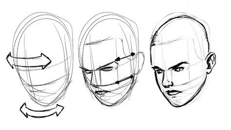 To begin your manga face, first, draw a circle. How to draw a face | Creative Bloq