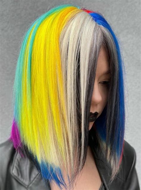 vivid hair color pretty hair color hair colours goth hairstyles