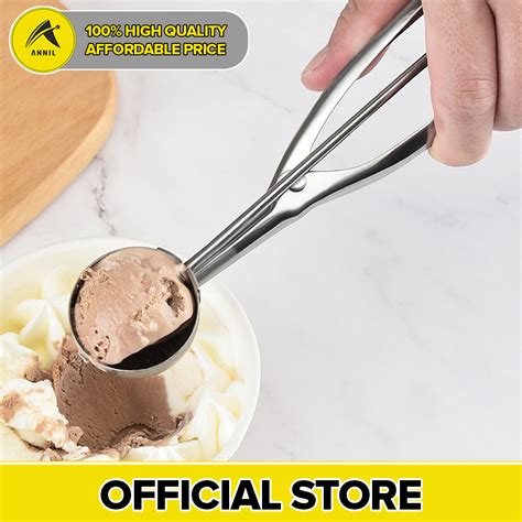 Annil Stainless Steel Scooper Pc Shopee Philippines