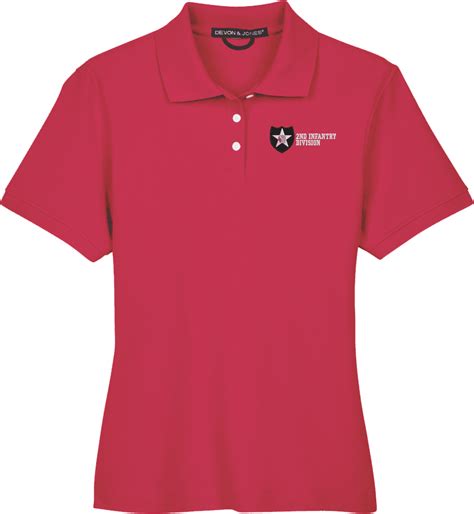 2nd Infantry Division Womens Devon And Jones Polo