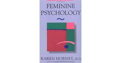 Feminine Psychology By Karen Horney