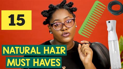 15 Must Have Natural Hair Tools Youtube