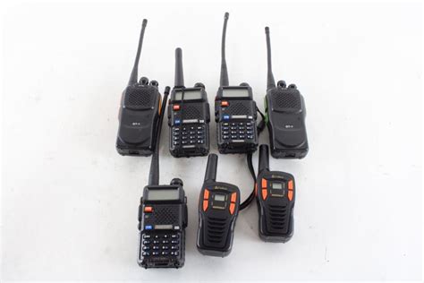 Baofeng And Other 2 Way Radios 7 Pieces Property Room
