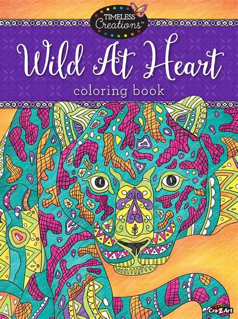 Cra Z Art Timeless Creations Coloring Book Wild At Heart