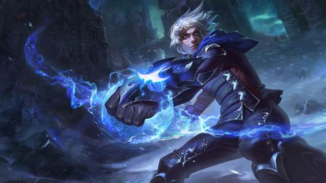 Arcade Ezreal New Spash Art Rework Update Skin League Of Legends Lol