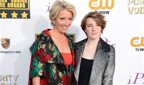 Emma Thompson Shouldnt Homeschool Daughter Gaia Says Vanessa Feltz