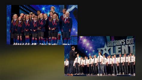 Nu Sxool And Only Boys Aloud In Britains Got Talent Finals Itv News