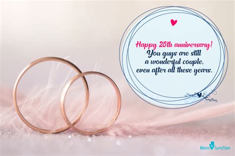 25th Wedding Anniversary Wishes Messages And Wordings Wedding