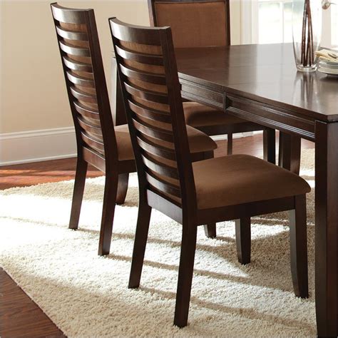 Steve Silver Company Cornell Upholstered Dining Chair In Espresso