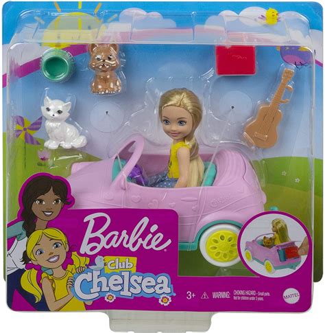 Mattel Gtk95 Chelsea Driving A Vehicle Barbie Fun Doll 3 Years Old And