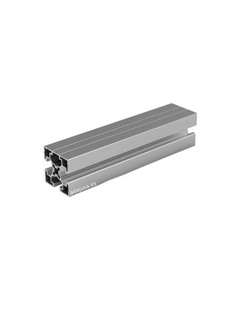 Perfil Aluminio Estructural 45x45 Cara Curva Corte A Medida Adajusa